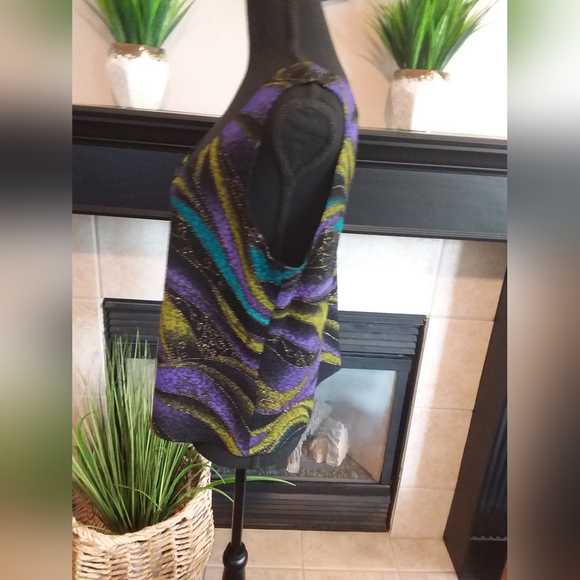 R & K Originals Multi Color  Tank Top - Picture 2 of 5